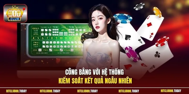 Công bằng với hệ thống kiểm soát kết quả ngẫu nhiên