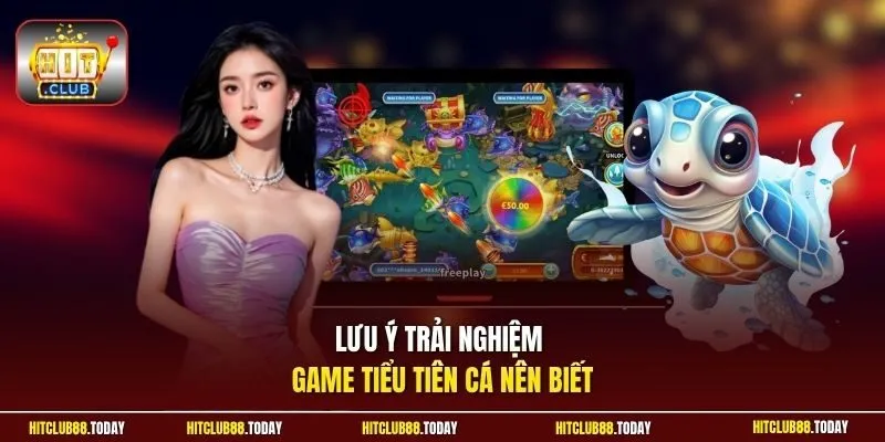 Lưu ý trải nghiệm game Tiểu Tiên Cá nên biết