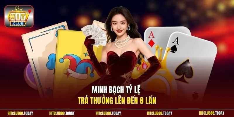Rồng Hổ HitClub - 2 Lá Bài 3 Cửa Chơi Siêu Cuốn Kịch Tính 3 Sunwin Minh bạch tỷ lệ trả thưởng lên đến 8 lần