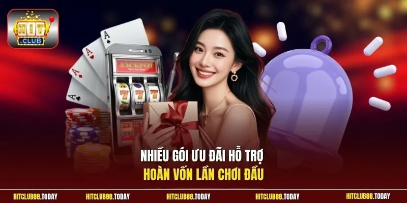 Nhiều gói ưu đãi hỗ trợ hoàn vốn lần chơi đầu